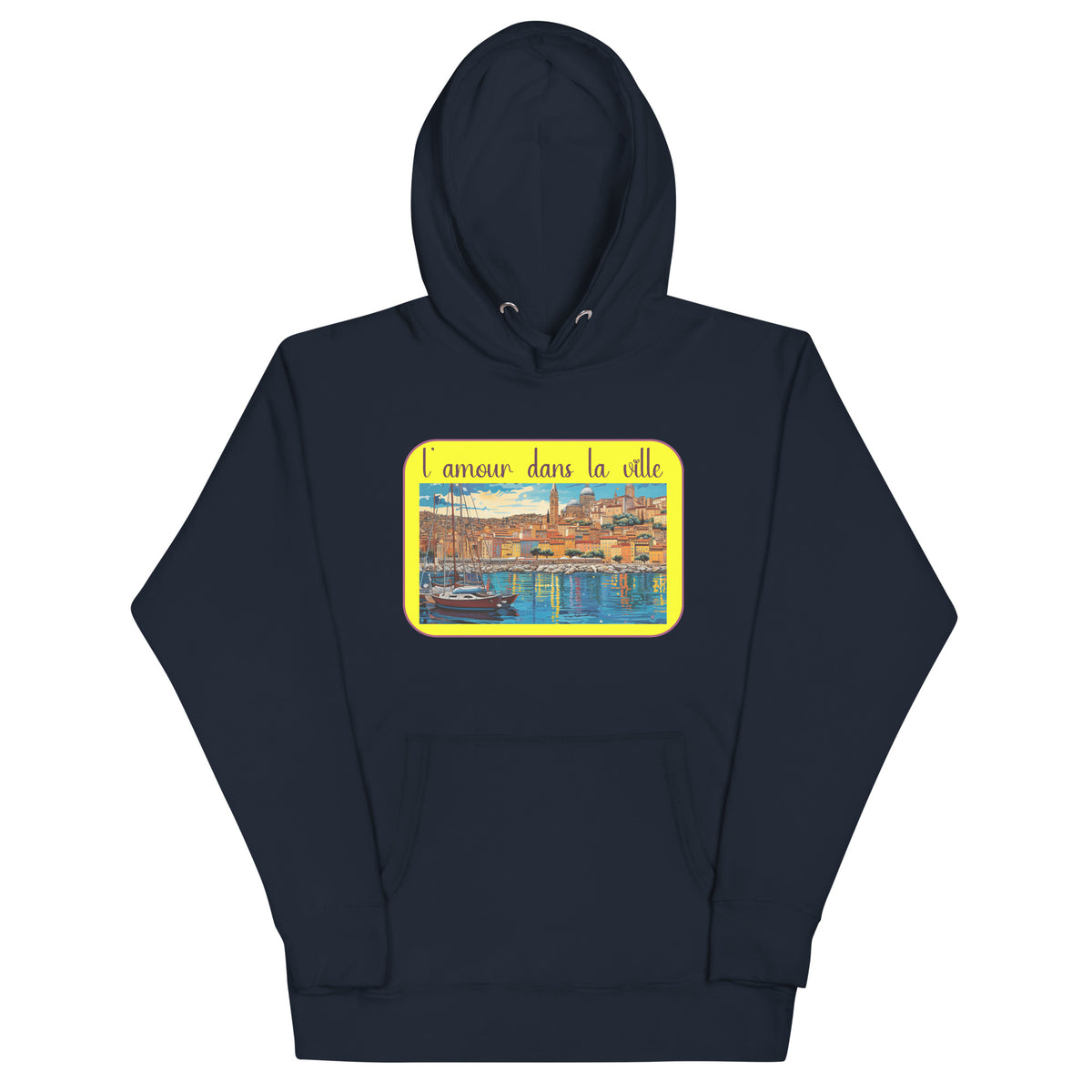 Unisex artistic hoodie designed by artist Raul Carrasco Garcia