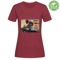 T-Shirt Woman Organic Maglietta Femminile in Cotone Organico - Ahora - (