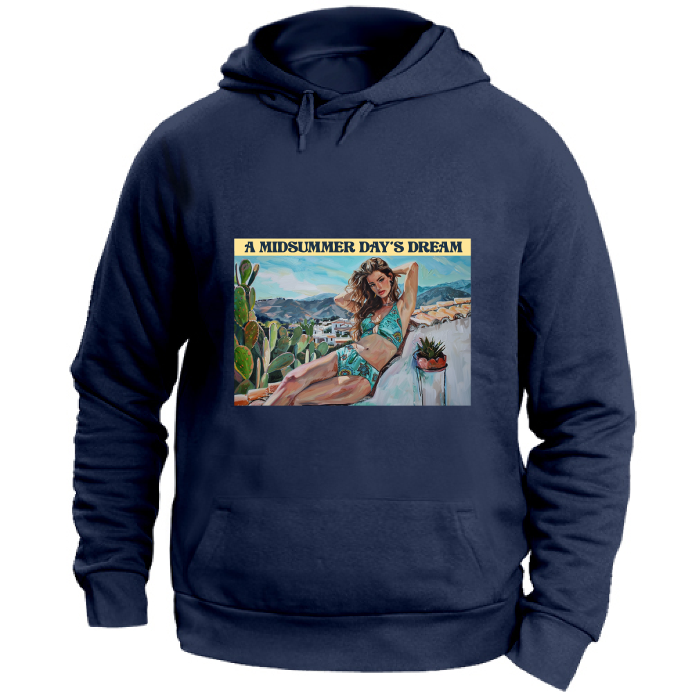 Felpa Unisex con Cappuccio Felpa Unisex -Midsummer - (R.C. Garcia)