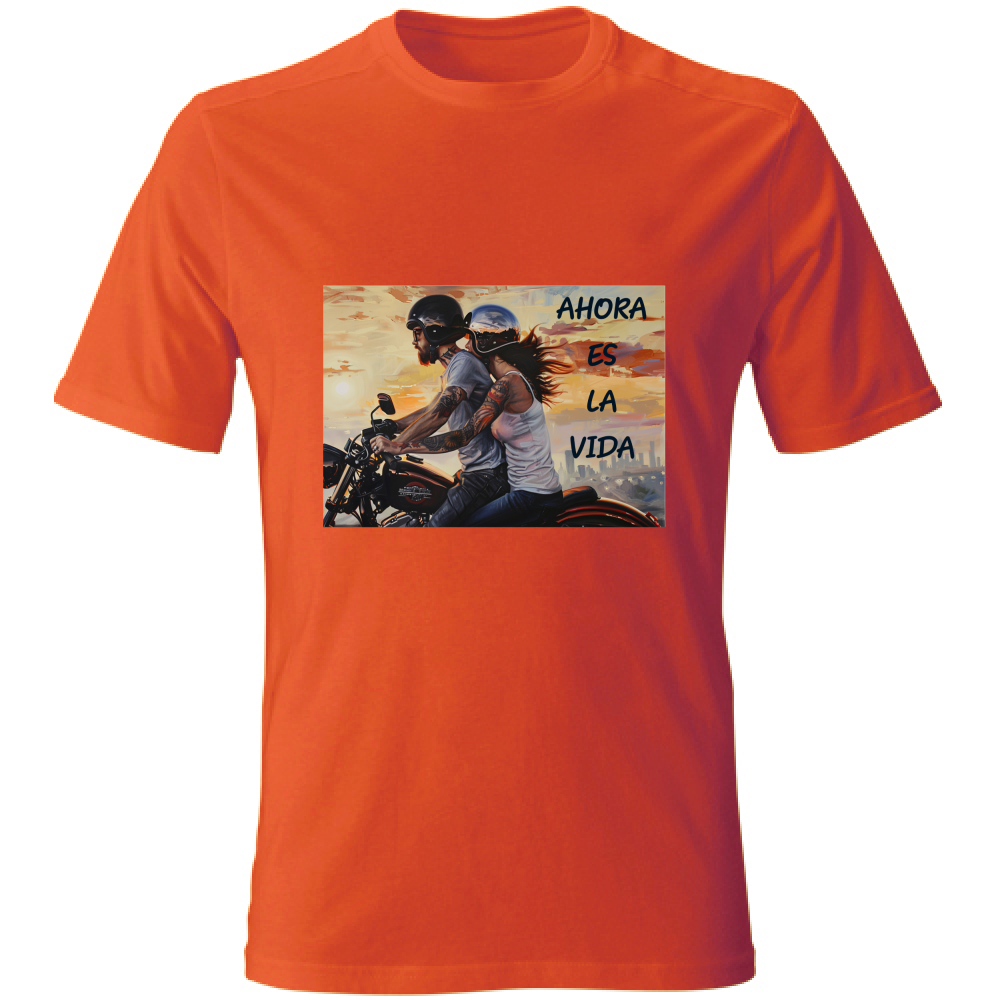 T-Shirt unisexe T-Shirt en coton - Ahora Es La Vida - (RC Garcia)