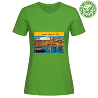 T-Shirt Woman Organic Maglietta Femminile in Cotone Organico - L Amour -