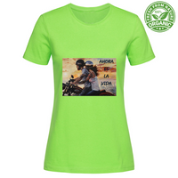 T-Shirt Woman Organic Maglietta Femminile in Cotone Organico - Ahora - (