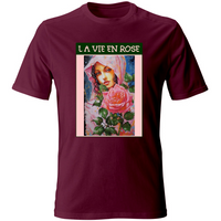 Unisex Cotton T-Shirt - La Vie En Rose - (RC Garcia)
