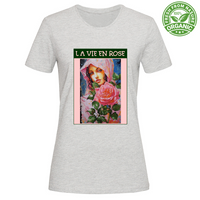 T-Shirt Woman Organic Maglietta Femminile in Cotone Organico - La Vie En