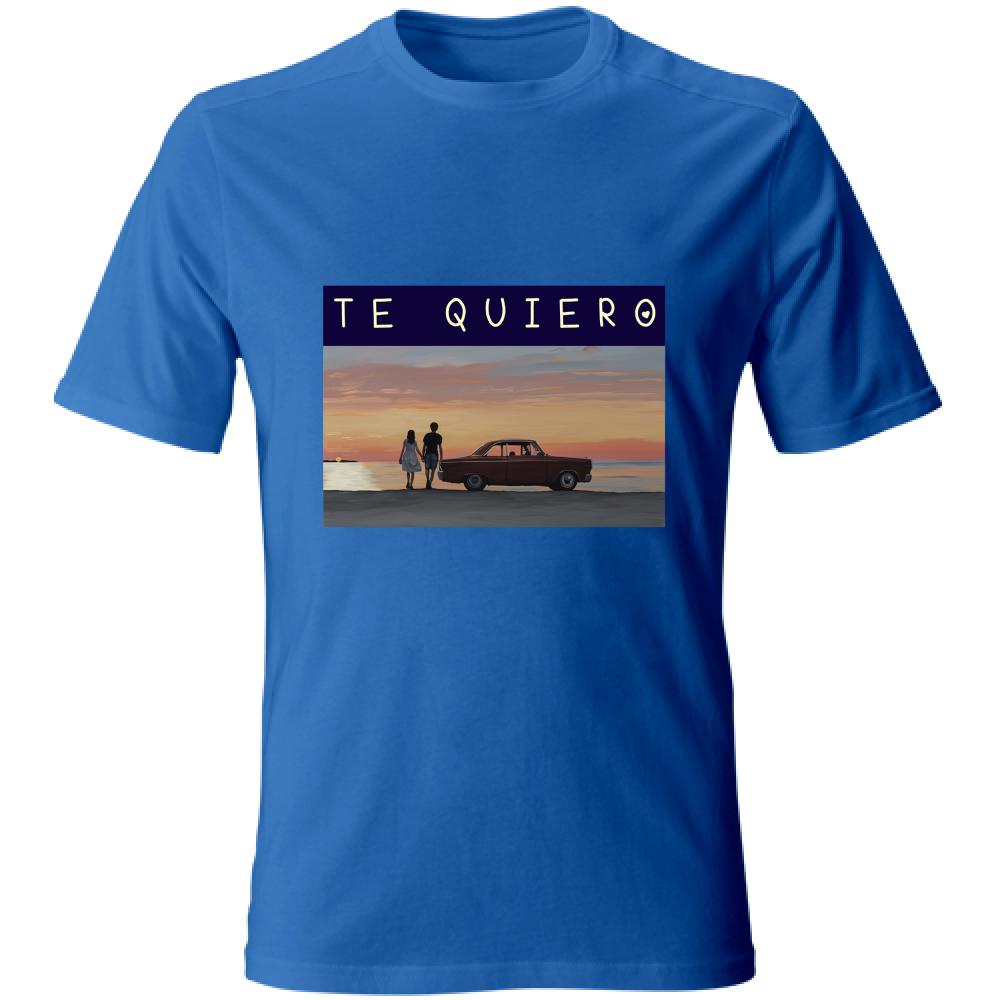 T-Shirt Unisex Maglietta in Cotone - Te Quiero - (R.C. Garcia)