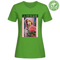 T-Shirt Woman Organic Maglietta Femminile in Cotone Organico - La Vie En