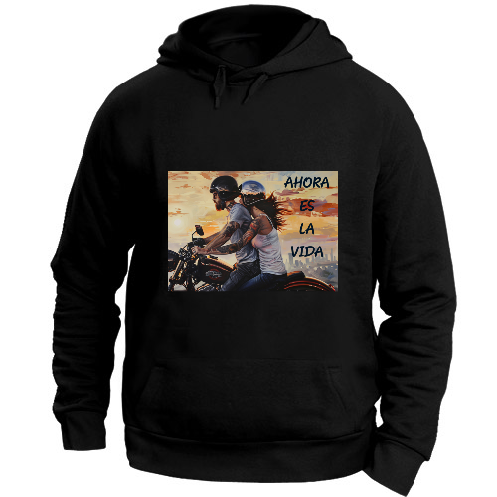 Felpa Unisex con Cappuccio Felpa Unisex - Ahora - (R.C. Garcia)