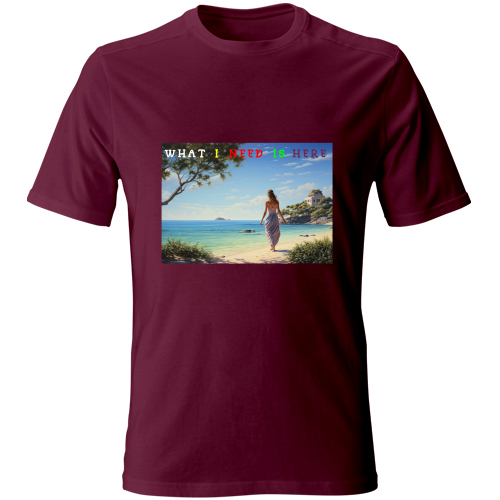 T-Shirt Unisex Maglietta in Cotone - What a Need - (R.C. Garcia)