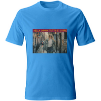 T-Shirt Unisex Maglietta in Cotone -Nella Donna Tutto E' Cuore