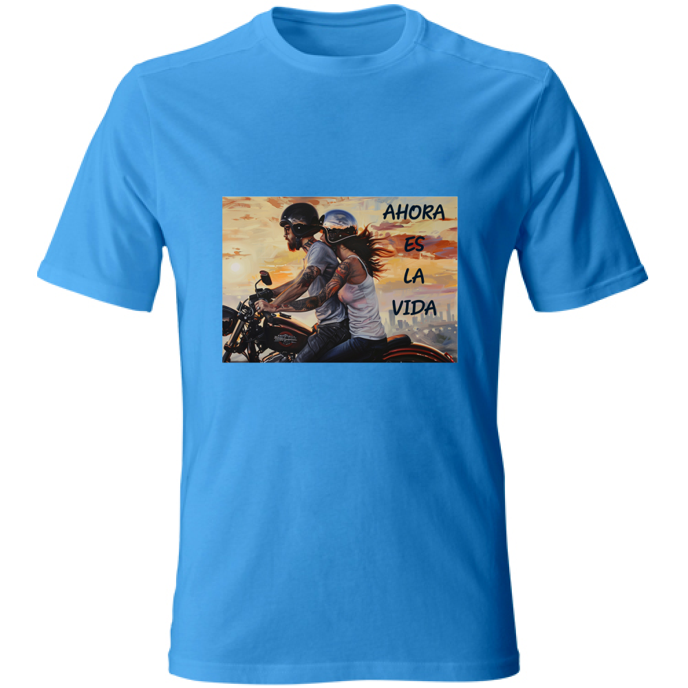 T-Shirt unisexe T-Shirt en coton - Ahora Es La Vida - (RC Garcia)