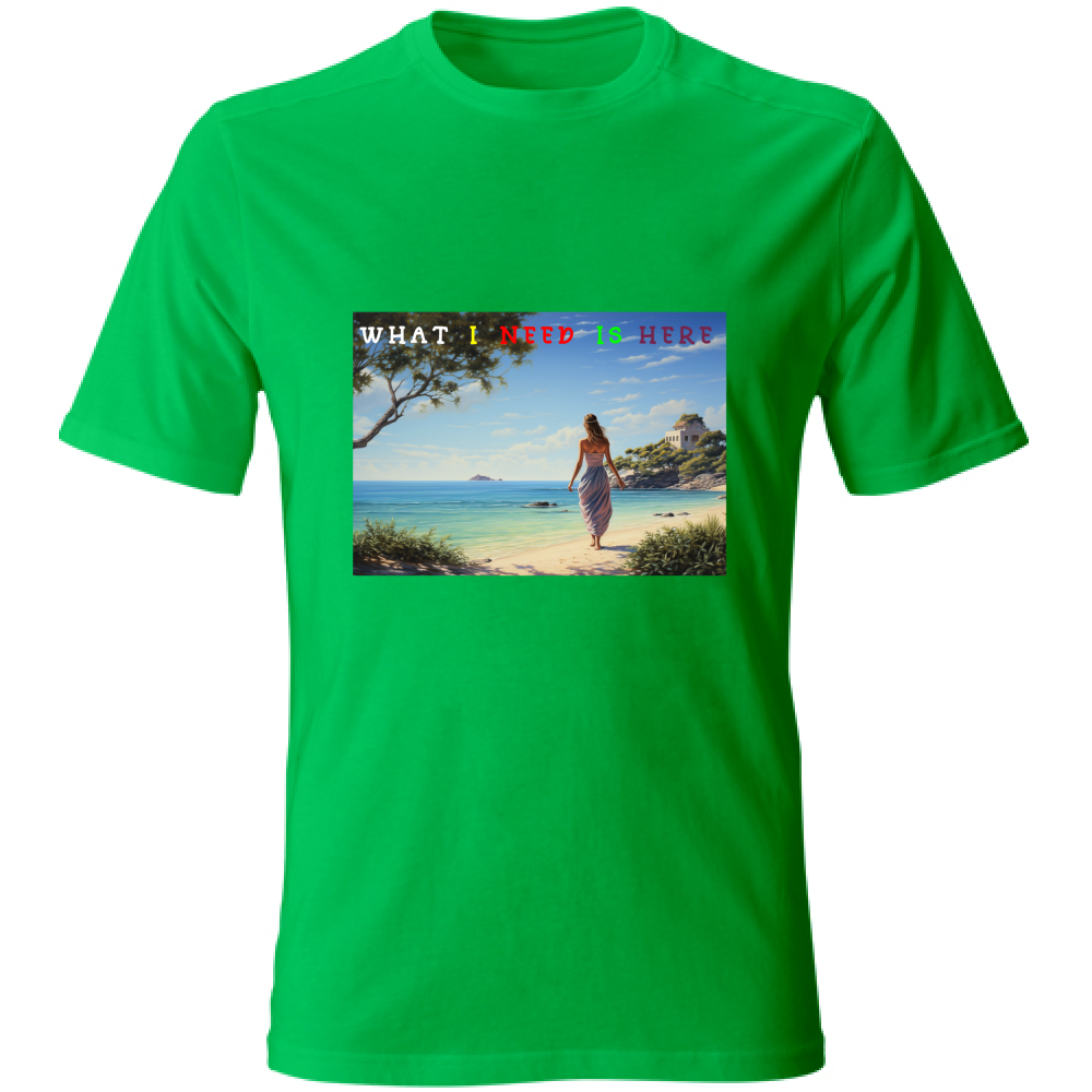 T-Shirt Unisex Maglietta in Cotone - What a Need - (R.C. Garcia)
