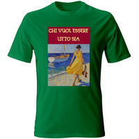 T-Shirt Unisex Maglietta in Cotone - Chi Vuol Esser Lieto Sia - (R. C. Garcia)