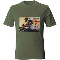 T-Shirt unisexe T-Shirt en coton - Ahora Es La Vida - (RC Garcia)