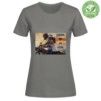 T-Shirt Woman Organic Maglietta Femminile in Cotone Organico - Ahora - (