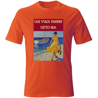 T-Shirt Unisex Maglietta in Cotone - Chi Vuol Esser Lieto Sia - (R. C. Garcia)