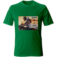 T-Shirt unisexe T-Shirt en coton - Ahora Es La Vida - (RC Garcia)