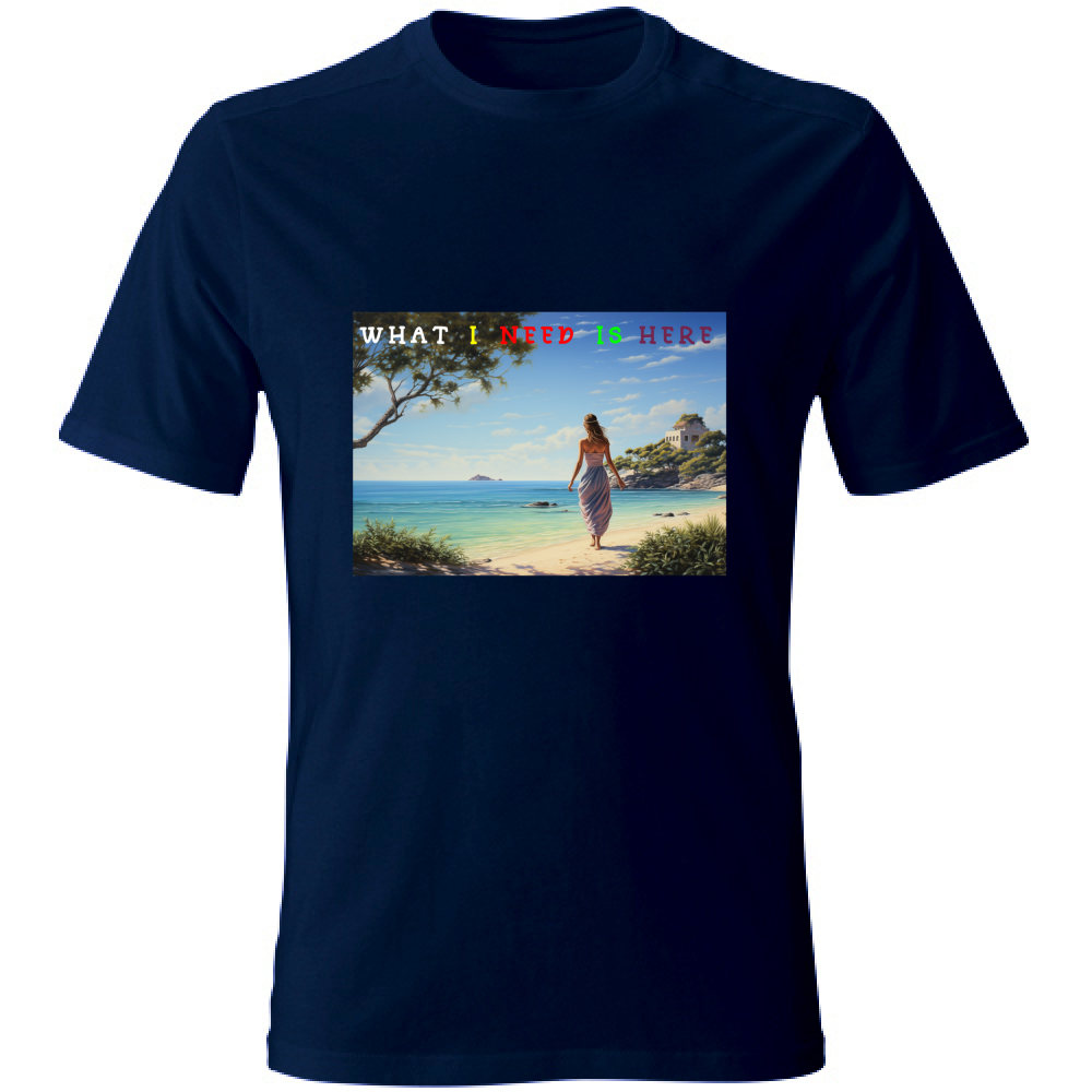 T-Shirt Unisex Maglietta in Cotone - What a Need - (R.C. Garcia)