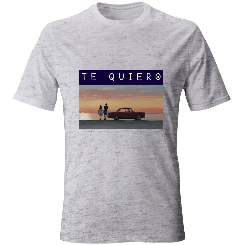 T-Shirt Unisex Maglietta in Cotone - Te Quiero - (R.C. Garcia)