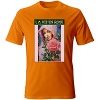 Unisex Cotton T-Shirt - La Vie En Rose - (RC Garcia)