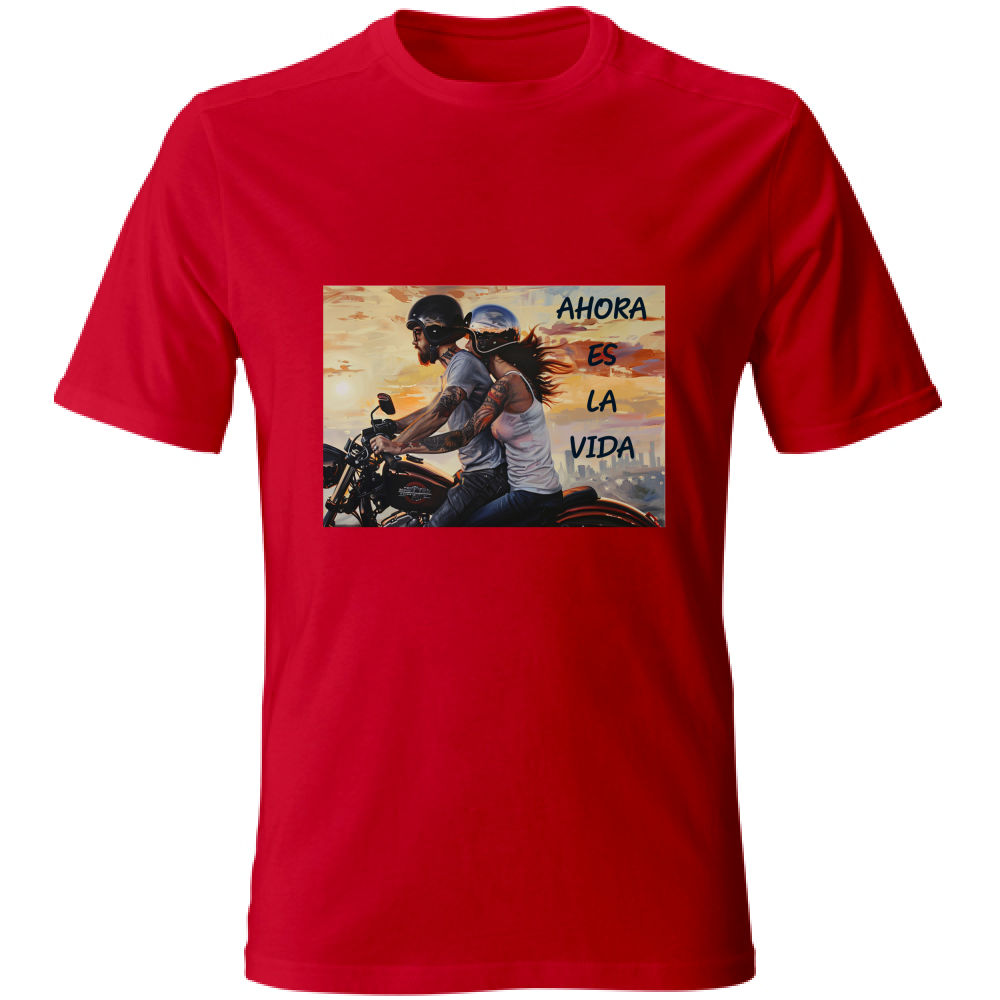 T-Shirt unisexe T-Shirt en coton - Ahora Es La Vida - (RC Garcia)