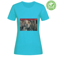 T-Shirt Woman Organic Women's Organic Cotton T-Shirt - Nella Don