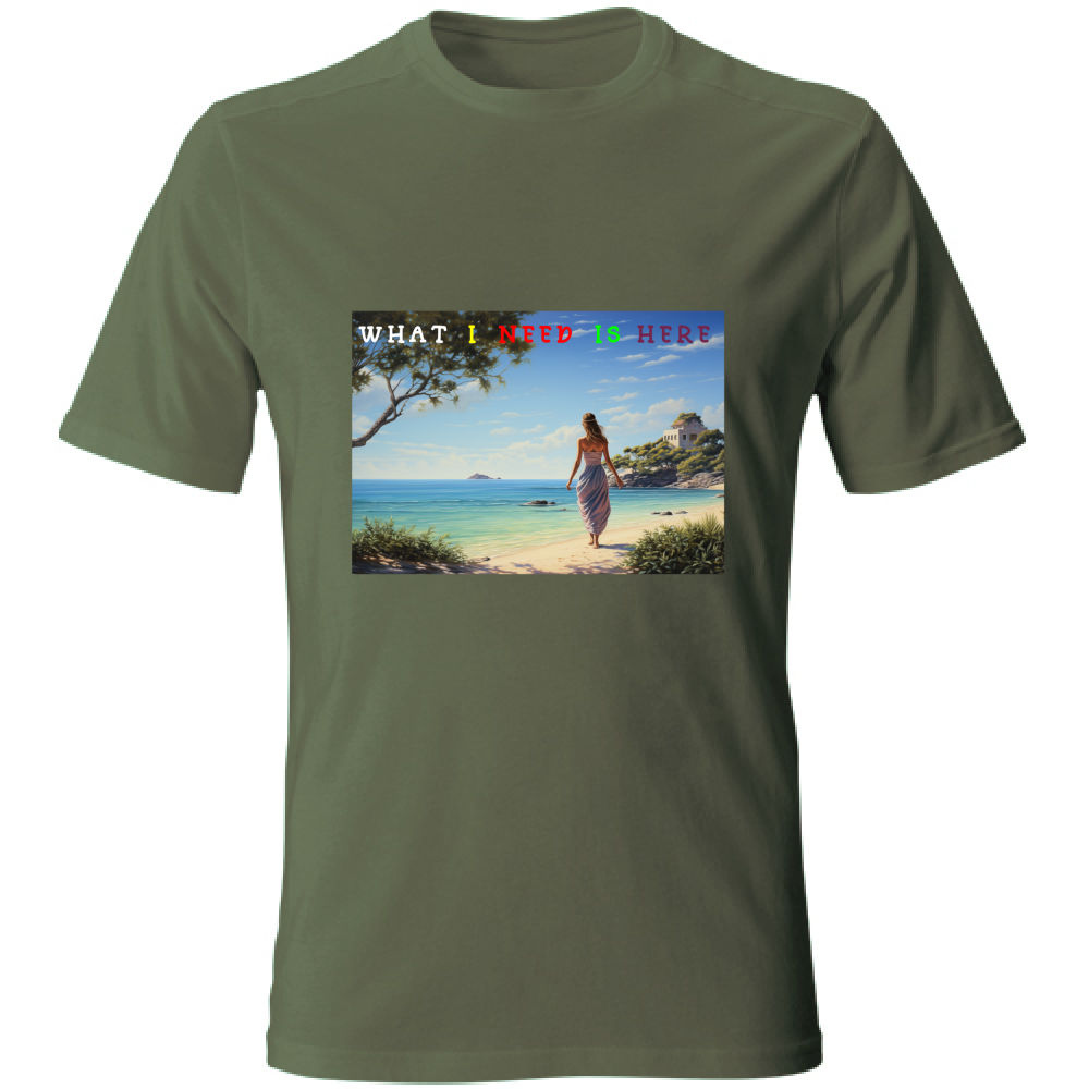 Unisex T-Shirt Cotton T-Shirt - What a Need - (RC Garcia)