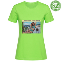 T-Shirt Woman Organic Maglietta Femminile in Cotone Organico - Midsummer