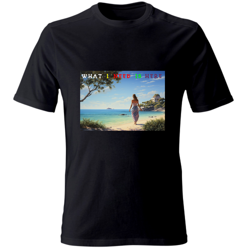 T-Shirt Unisex Maglietta in Cotone - What a Need - (R.C. Garcia)