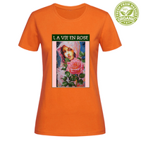 T-Shirt Woman Organic Maglietta Femminile in Cotone Organico - La Vie En