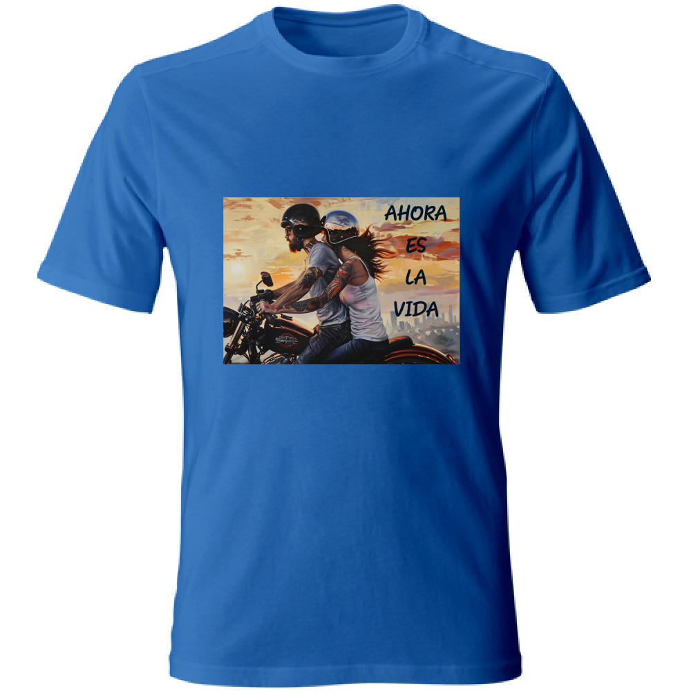 T-Shirt unisexe T-Shirt en coton - Ahora Es La Vida - (RC Garcia)