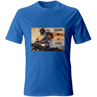 T-Shirt unisexe T-Shirt en coton - Ahora Es La Vida - (RC Garcia)
