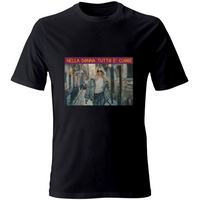 T-Shirt Unisex Maglietta in Cotone -Nella Donna Tutto E' Cuore