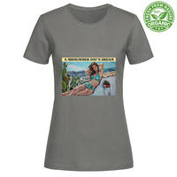 T-Shirt Woman Organic Maglietta Femminile in Cotone Organico - Midsummer