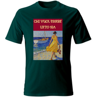 T-Shirt Unisex Maglietta in Cotone - Chi Vuol Esser Lieto Sia - (R. C. Garcia)
