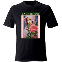 Unisex Cotton T-Shirt - La Vie En Rose - (RC Garcia)