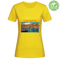 T-Shirt Woman Organic Maglietta Femminile in Cotone Organico - L Amour -