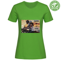 T-Shirt Woman Organic Maglietta Femminile in Cotone Organico - Ahora - (