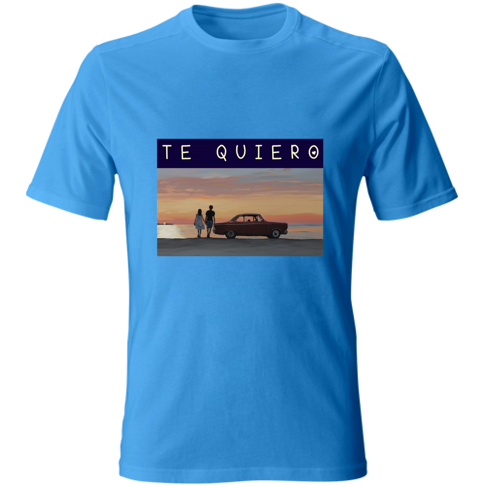T-Shirt Unisex Maglietta in Cotone - Te Quiero - (R.C. Garcia)