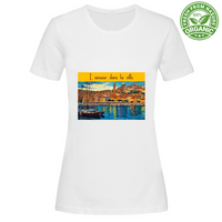 T-Shirt Woman Organic Maglietta Femminile in Cotone Organico - L Amour -