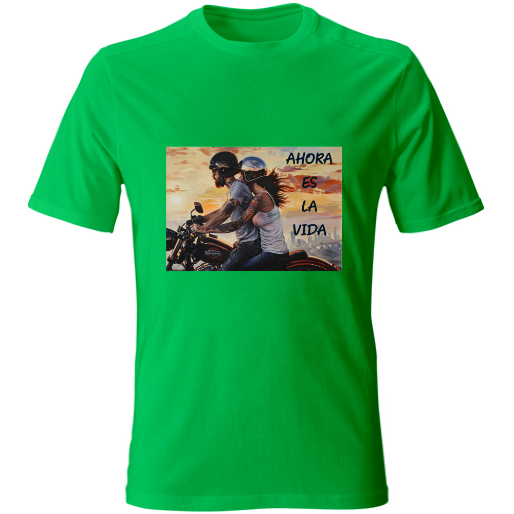 T-Shirt unisexe T-Shirt en coton - Ahora Es La Vida - (RC Garcia)