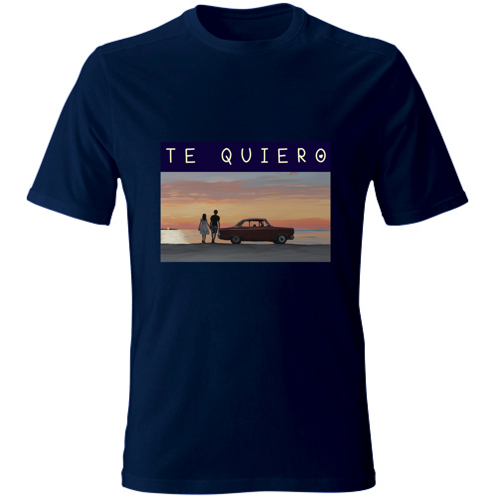 T-Shirt Unisex Maglietta in Cotone - Te Quiero - (R.C. Garcia)