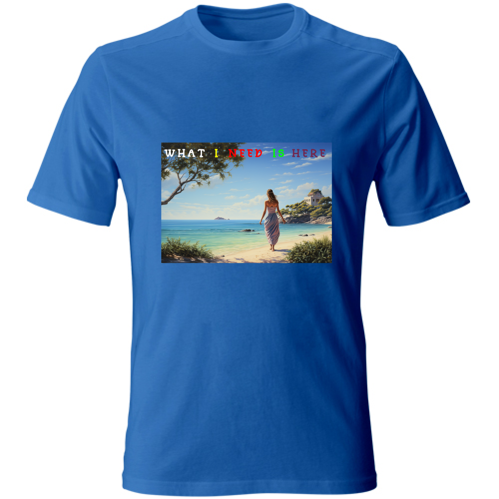 T-Shirt Unisex Maglietta in Cotone - What a Need - (R.C. Garcia)