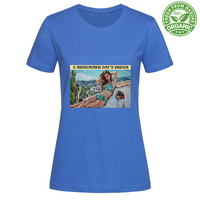 T-Shirt Woman Organic Maglietta Femminile in Cotone Organico - Midsummer