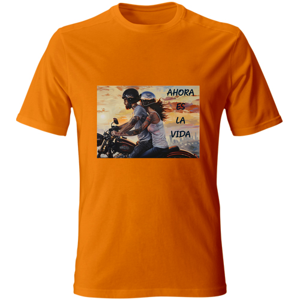 T-Shirt unisexe T-Shirt en coton - Ahora Es La Vida - (RC Garcia)