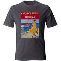 T-Shirt Unisex Maglietta in Cotone - Chi Vuol Esser Lieto Sia - (R. C. Garcia)