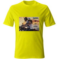 T-Shirt unisexe T-Shirt en coton - Ahora Es La Vida - (RC Garcia)