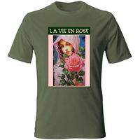 Unisex Cotton T-Shirt - La Vie En Rose - (RC Garcia)