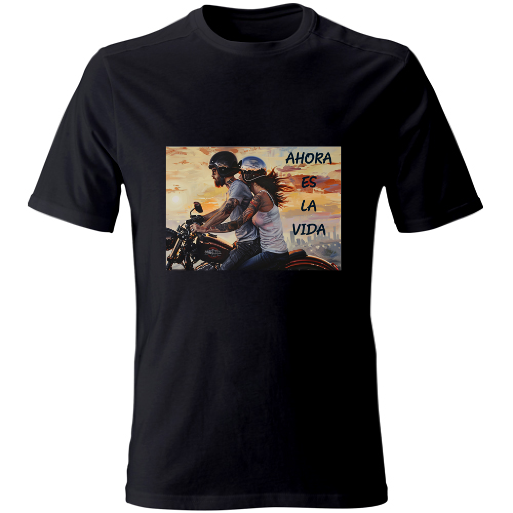 T-Shirt unisexe T-Shirt en coton - Ahora Es La Vida - (RC Garcia)