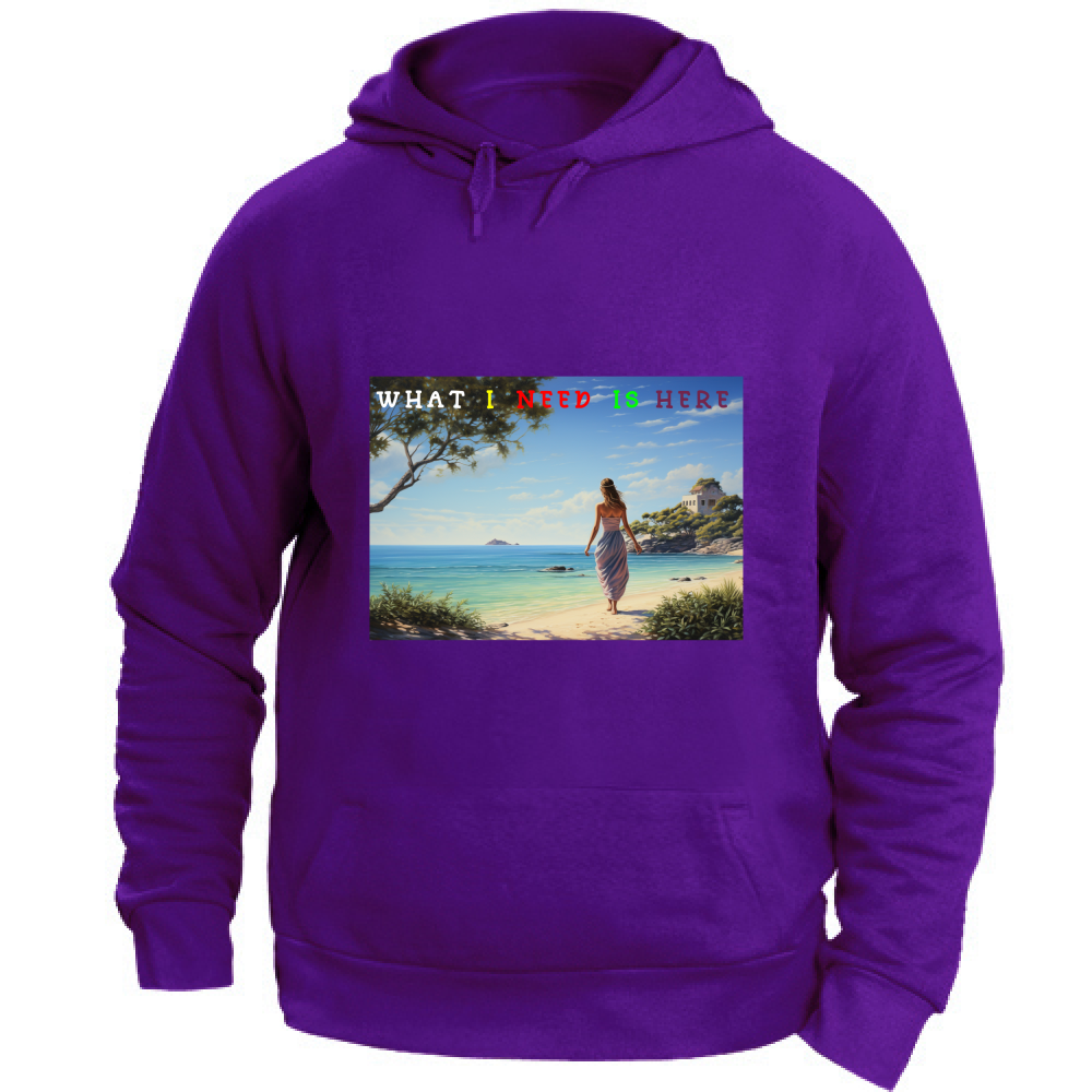 Sweat à capuche unisexe - What A Need - (RC Garcia)