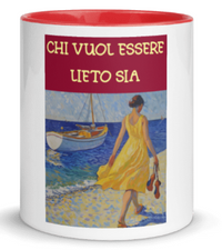 White mug designed by artist Raul Carrasco Garcia